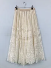 ロングスカート アイボリー