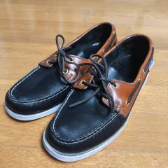 Tod's コンビ デッキシューズ - メルカリ