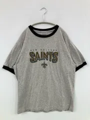 Reebok リーボック Tシャツ/カットソー M グレー 前面プリント ブランドロゴ ミドル丈 半袖 クルーネック(丸首)