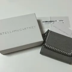 STELLA McCARTNEY ステラ マッカートニー ファラベラ 二つ折り財布 グレー フルセット