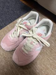 波様専用 New Balance【未使用】27.5 M576 ピンク スエード - メルカリ