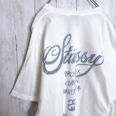 【入手困難】ステューシー STUSSY ワールドツアー 両面プリント ホワイト 半袖Tシャツ #1