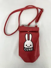 CUNE キューン ショルダーバッグ レッドのサムネイル