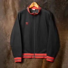 105 80s adidas by DESCENTE ATS-202 トラックジャージ ブラック