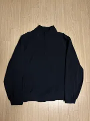 COS コス ダブルフェイス ウールブレンド ハーフジップアップ Mのサムネイル