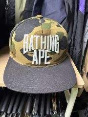 A BATHING APE カモフラージュ トラッカーキャップ - メルカリ