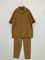 AZUL by MOUSSY アズールバイマウジー セットアップ M ブラウン 無地 シングルのサムネイル