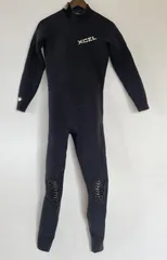 【即購入の場合はお値段交渉OK】XCEL エクセル セミドライ ウェットスーツ オーダー 裏起毛 日本製 ブラック 希少のサムネイル