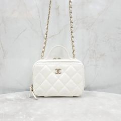 CHANEL ラタン 2WAY バニティバッグae - メルカリ