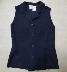 未使用品】MaxMara ベスト ネイビー サイズ40 イタリア製 匿名配送 