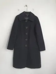 MARCJACOBS マークジェイコブス 正規品 レディース ブラック ウール ロング コート 55のサムネイル