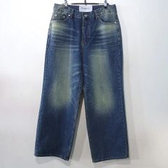 完売品 ZARA ザラ スタッズ付きルーズフィットジーンズ y2k - メルカリ