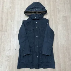 GUESS ゲス レディース クアッドポケット シープスキン ライナー フード付き マウンテンパーカー アウター S(90)