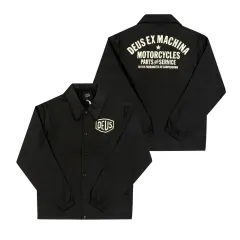 DEUS EX MACHINA デウスエクスマキナ ブラック COACH コーチ ジャケット mサイズ 未開封 新品