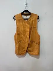 BENETTON ベネトン オレンジ ベスト フリーサイズ