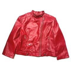 フェンディ レザージャケット 【極美品】 本革 ライダース 銀釦