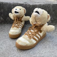 アディダス×ジェレミースコット ベア ぬいぐるみスニーカー 25cm
