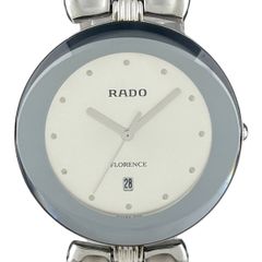 美品/稼働】RADO フローレンス コンビ メンズ サファイア 電池交換済