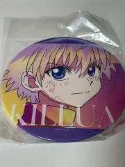 (未開封) HUNTER×HUNTER キルア=ゾルディック アニメイト BIG 缶バッジ