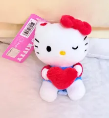 Sanrio レッド ハート hello kitty キーホルダー