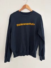thisisneverthat クルーネック スウェット ネイビー M - メルカリ