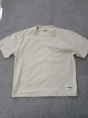 ジルサンダー 半袖Tシャツ アイボリー