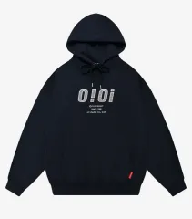 O!Oi O!Oi フードTシャツ ネイビーのサムネイル