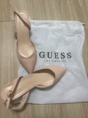 未使用 GUESS ゲス ピンク ヒール 235mm (3cm)のサムネイル