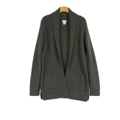 Club Monaco クラブモナコ カシミア100 ベーシック ニット カーディガン XSのサムネイル