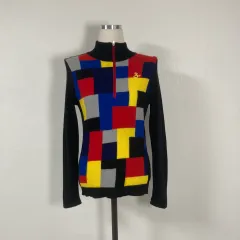 LOUIS CASTEL ルイカステル レディース ハーフジップアップニット 90 ホホ店舗