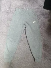 ナイキ キッズ ジョガー パンツ 起毛 グレー m 10-12y