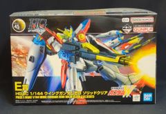 BANDAI SPIRITS 이치 반 쿠지 기동 전사 건담 건프라 2024 E상 윙 건담 제로 솔리드 클리어 1/144 HGAC
