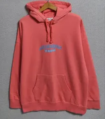 オーバーサイズ M ) アンダースンベル ピンク フーディーTシャツのサムネイル