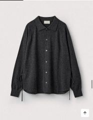 ENOF】velour jersey china shirt 