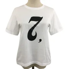 グレースクラス GRACE Class Tシャツ プルオーバー ラウンドネック プリント ロゴ 半袖 36 白 黒 ホワイト ブラックのサムネイル
