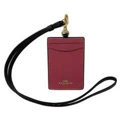 COACH(コーチ) パスケース美品  - ピンク×白 レザー