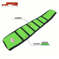 【粒付き・防水】 カワサキ KX125 KX250 1999-2002 専用 シートカバー 撥水レザー グリップ性能向上 オフロード シート張替え パーツのサムネイル