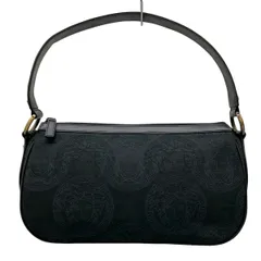 GIANNIVERSACE(ジャンニヴェルサーチ) ハンドバッグ 黒×グレー レザーのサムネイル