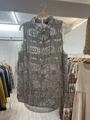 MARCJACOBS(マークジェイコブス) プリーツ ブラウス ベイズリー パータン 6のサムネイル