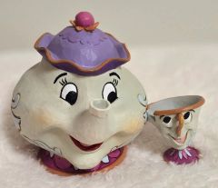 ディズニー ふしぎの国のアリス 眠りネズミ ティーポット 陶器 限定品