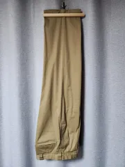 UNIQLO U ワイドフィット ピンタック パンツ 31 (79) ベージュ
