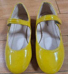 Repetto バレエシューズ イエロー エナメル37 - メルカリ