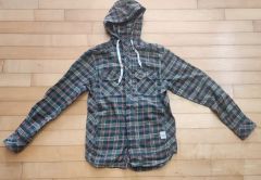 DIESEL BLACK GOLD ネイビー チェック柄 長袖シャツ (44) - メルカリ