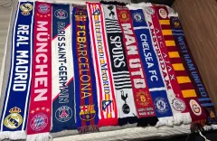 ヨーロッパ サッカーリーグ マフラー ウール コレクション まとめ