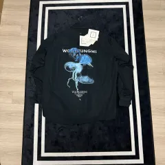 48/送料込み/服ハンガー 送料込み WOOYOUNGMI ウーヨンミ 夜光ゼリーフィッシュ バックロゴ シャツのサムネイル