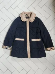 送料込み)DAKS Little(ダックスキッズ) 女の子 キルティングジャケット(120)のサムネイル