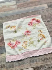 ローラアシュレイ フラワー パターン ハンカチ