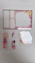 京都IP書店 さくらみこ お守り 御朱印帳 スタンプ紙付き 2点セット