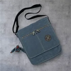 キプリング Kipling ライトブルー マルチポケット クロスバックのサムネイル