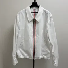 トム・ブラウン(Thom Browne) センター三色線 白 ゴルフ ジャケットのサムネイル